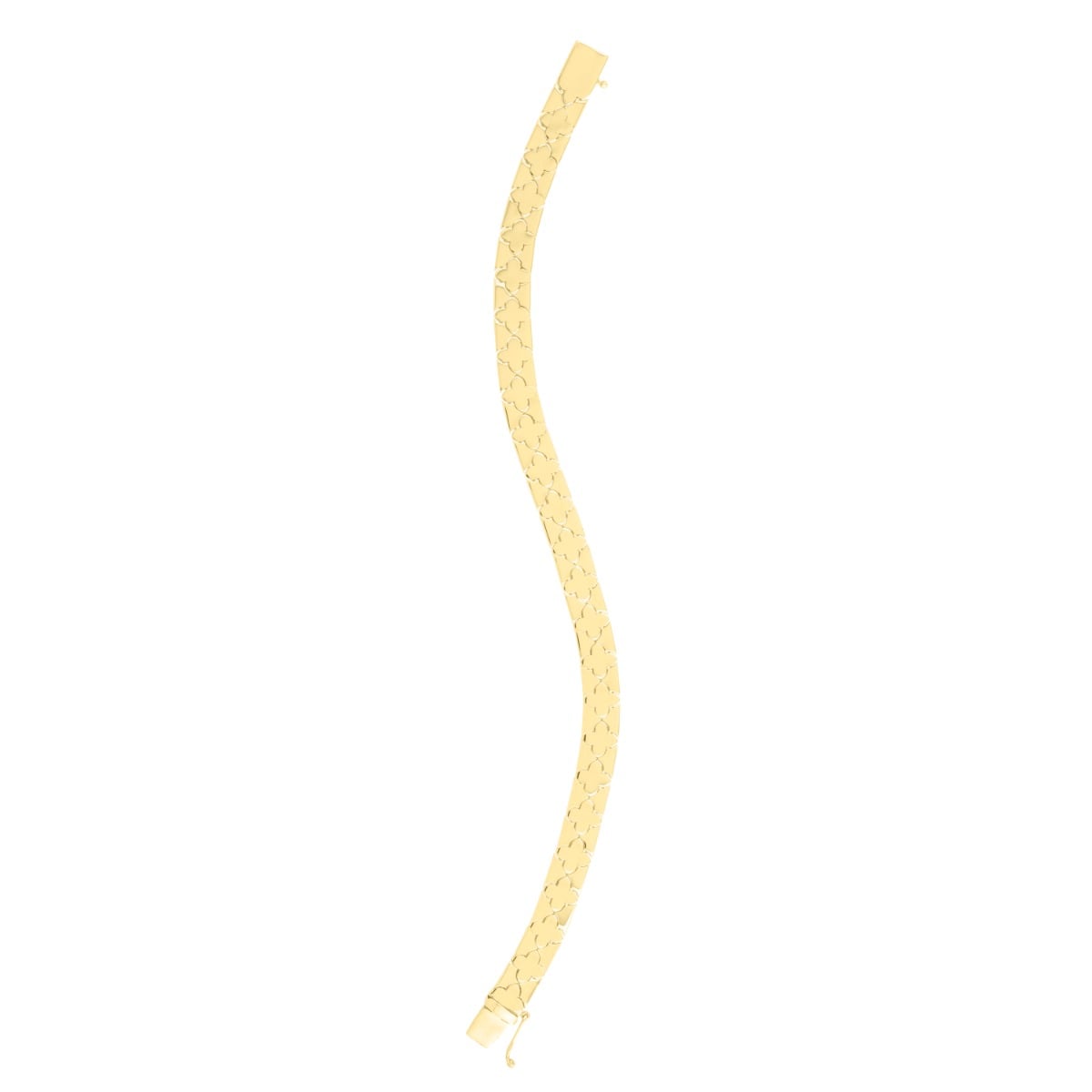 14K Clover Bracelet