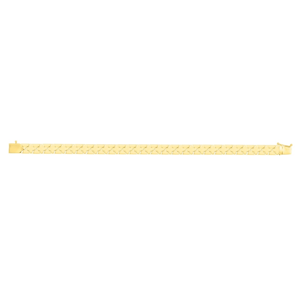 14K Clover Bracelet