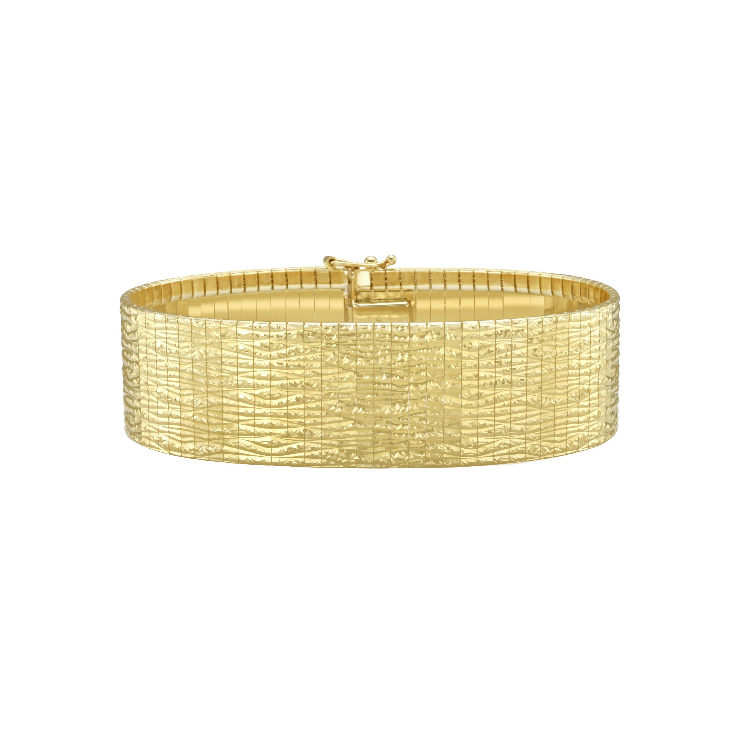 14K Bold Glacier Bracelet