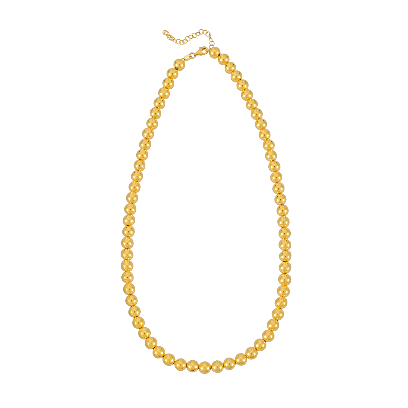14K Gold 7mm Bead Chain