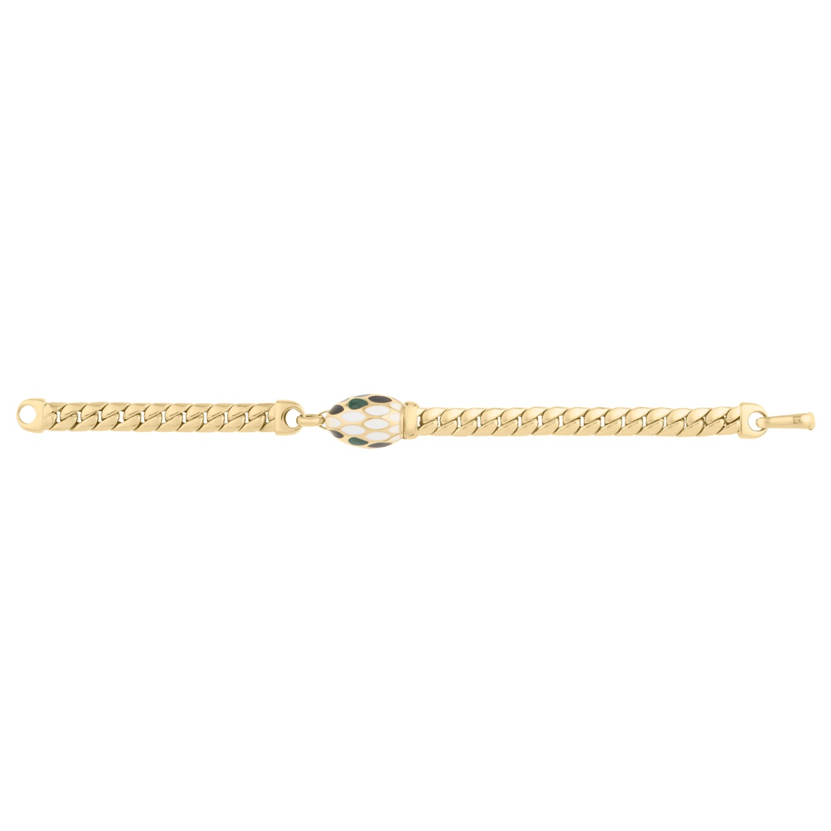 14K Le Serpent Curb Link Bracelet