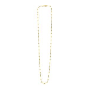 14K Layering Saturn Bead Necklace