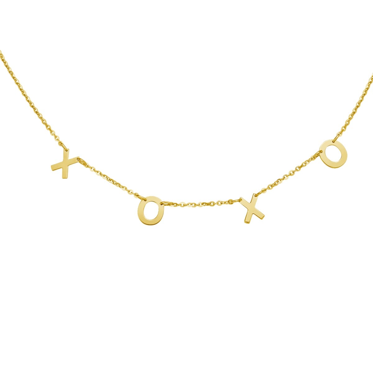 14K XOXO Necklace