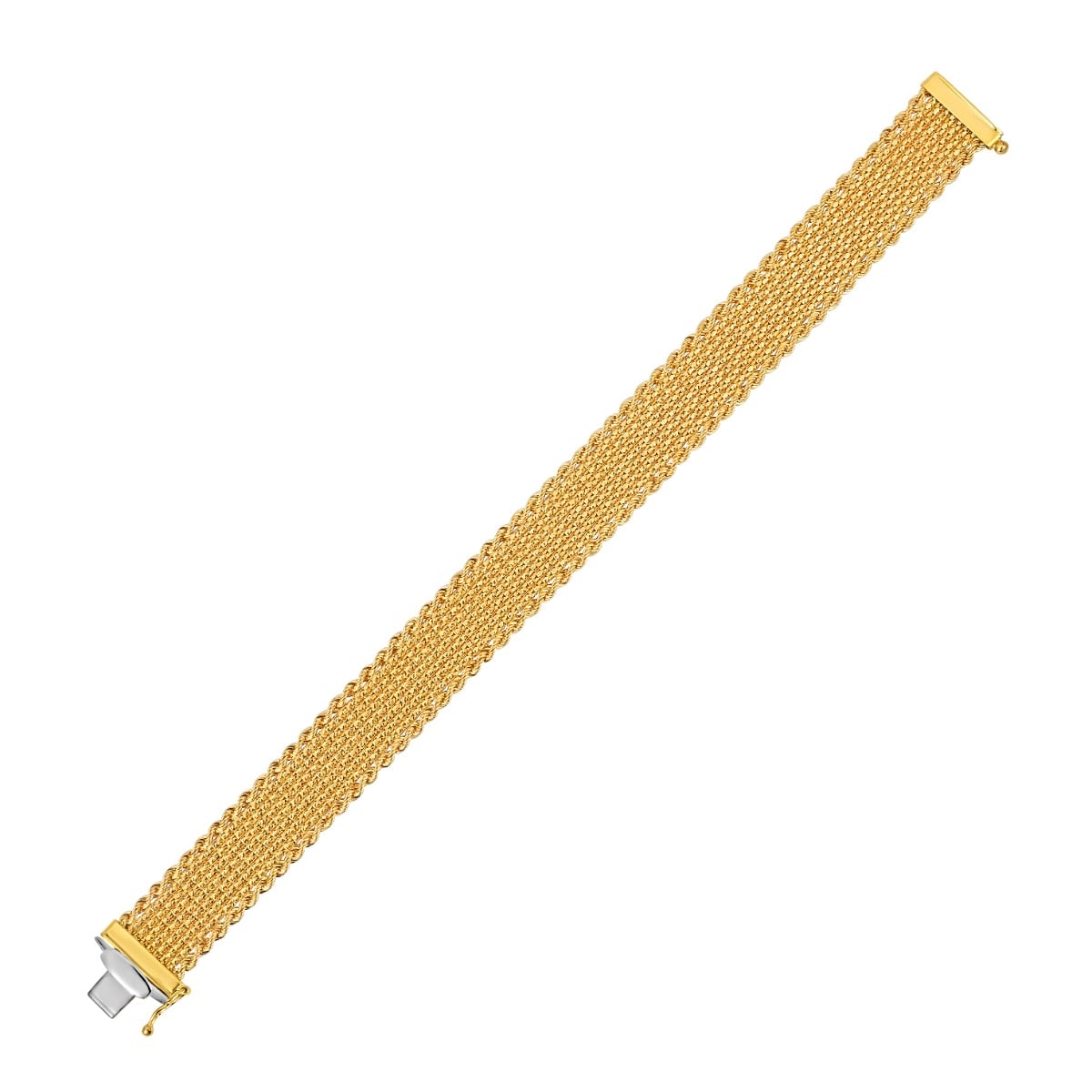 14K Gold Cleopatra Bracelet