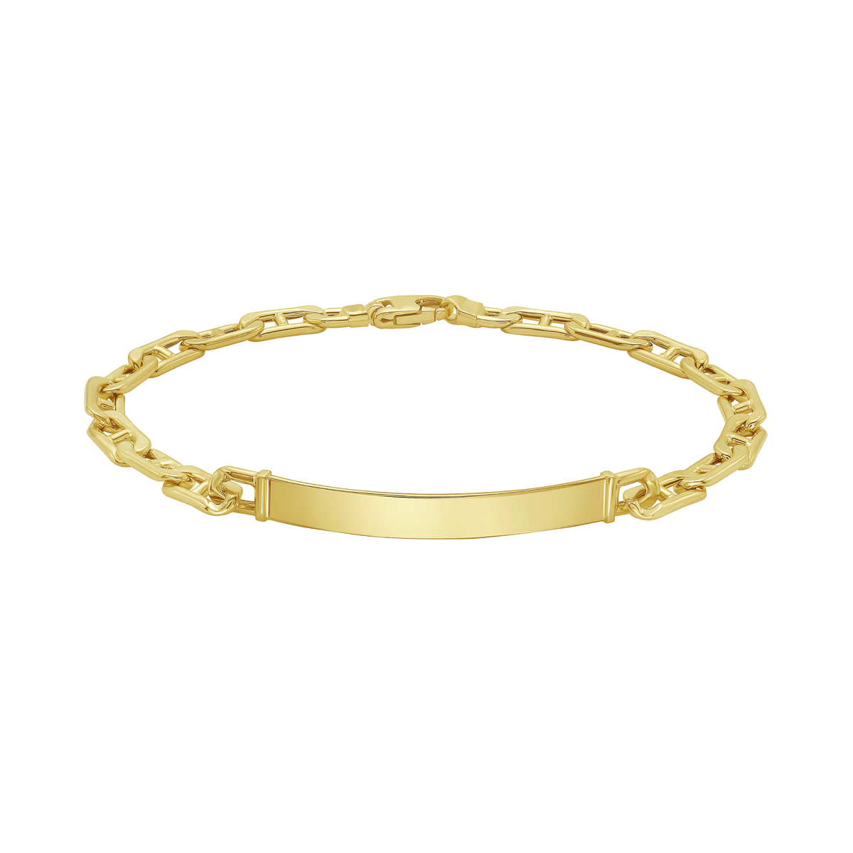 14K Gold Mariner ID Bracelet