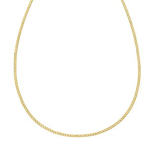 14K Gold 2.2mm Comfort Curb Chain