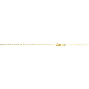 14K Gold 0.87mm Extendable Chain