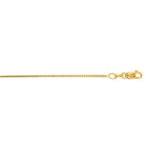 14K Gold .9mm Franco Chain