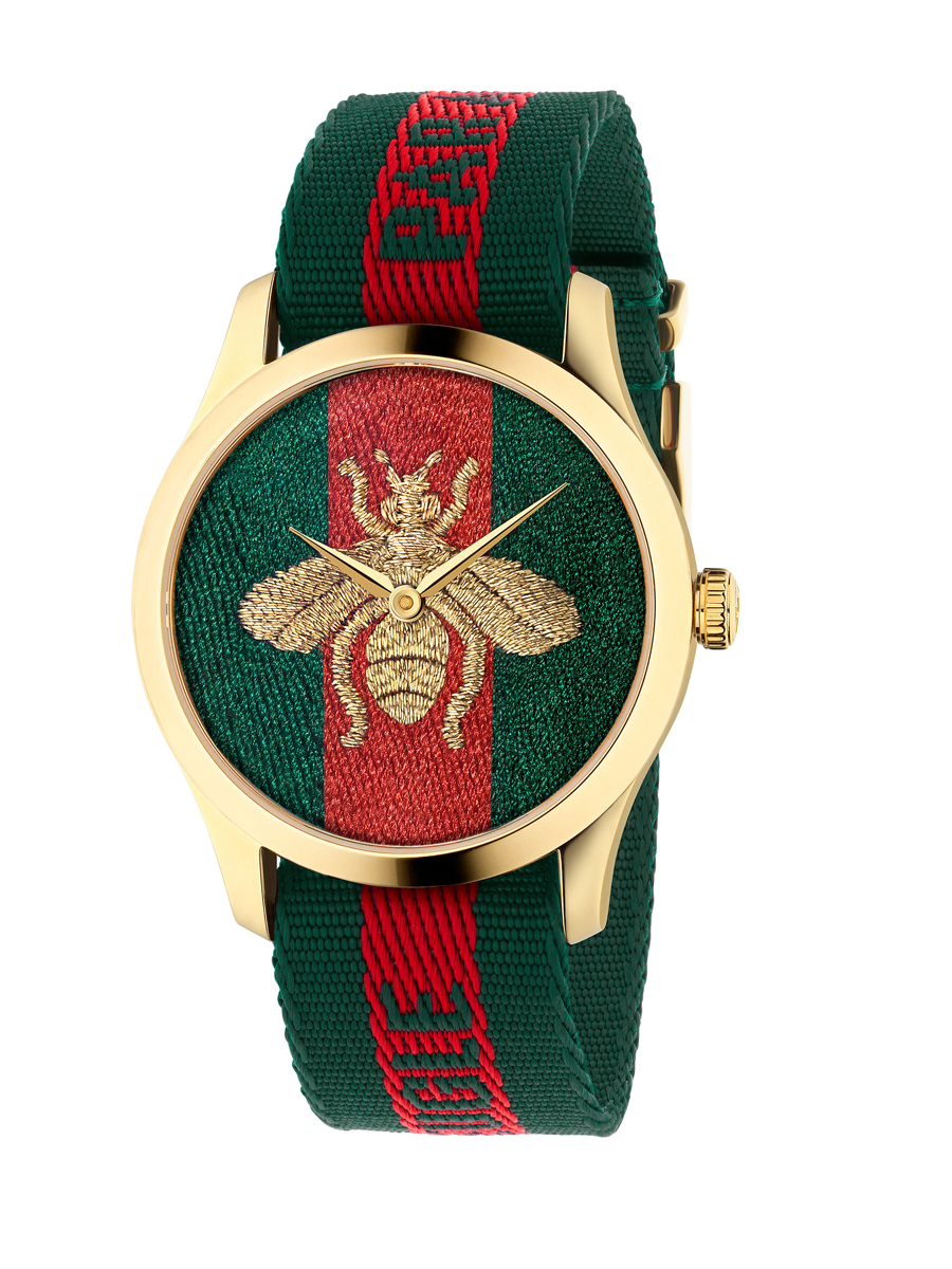 Gucci Le Marche des Merveilles Gold Plated Watch