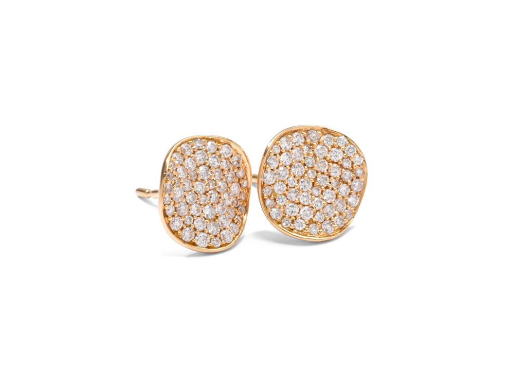 IPPOLITA 18K Glamazon Stardust Studs with Diamonds (.53ctw)