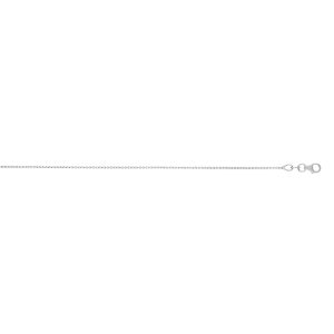 18K Gold 1.0mm Extendable Cable Chain