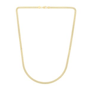 14K Gold 3.65mm Light Gourmette Chain