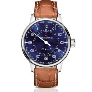 Perigraph Sunburst Blue MeisterSinger Watch