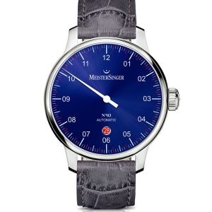 N°03 40mm Sunburst Blue MeisterSinger Watch