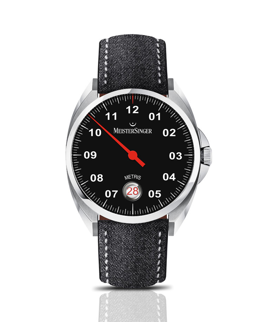 Metris Black MeisterSinger Watch