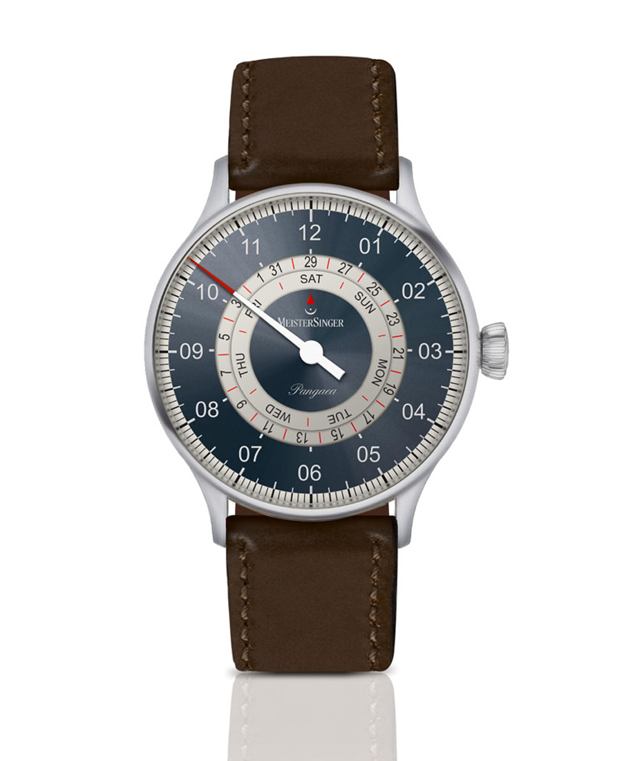 Pangaea Day Date Blue-Sand MeisterSinger Watch