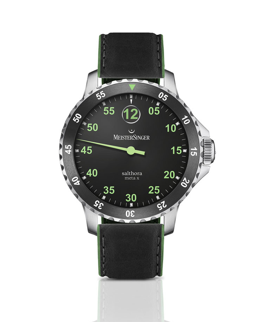 Salthora Meta X Green MeisterSinger Watch