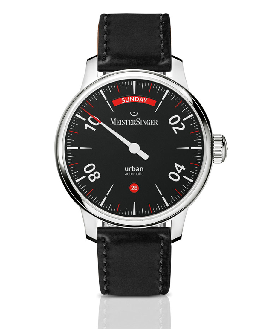 Urban Day Date Black MeisterSinger Watch