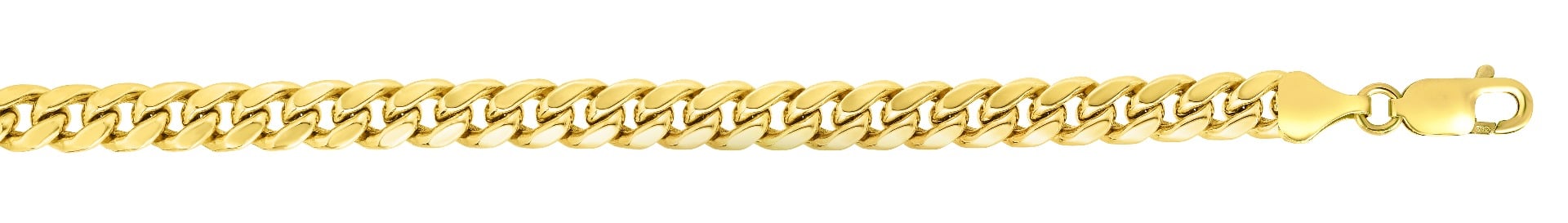 10K Gold 2.6mm Miami Cuban Chain