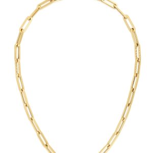 14K Gold 6.1mm Paperclip Chain