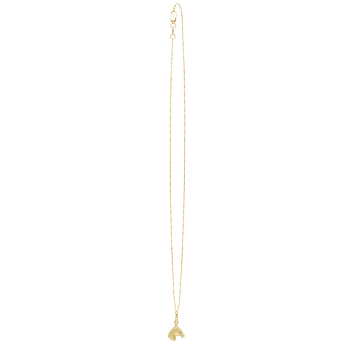 14K Small Horse Pendant