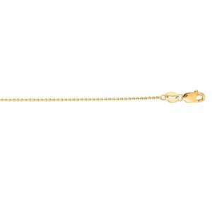 14K Gold 2.5mm Bead Chain