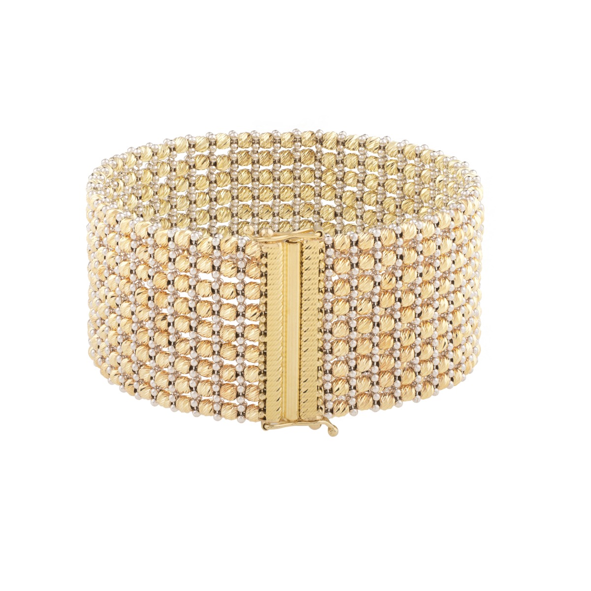 14K Large Red Carpet Bracelet
