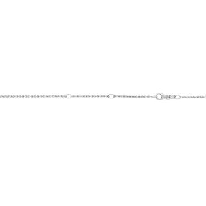 18K Gold 1.1mm Double Extendable Cable Chain