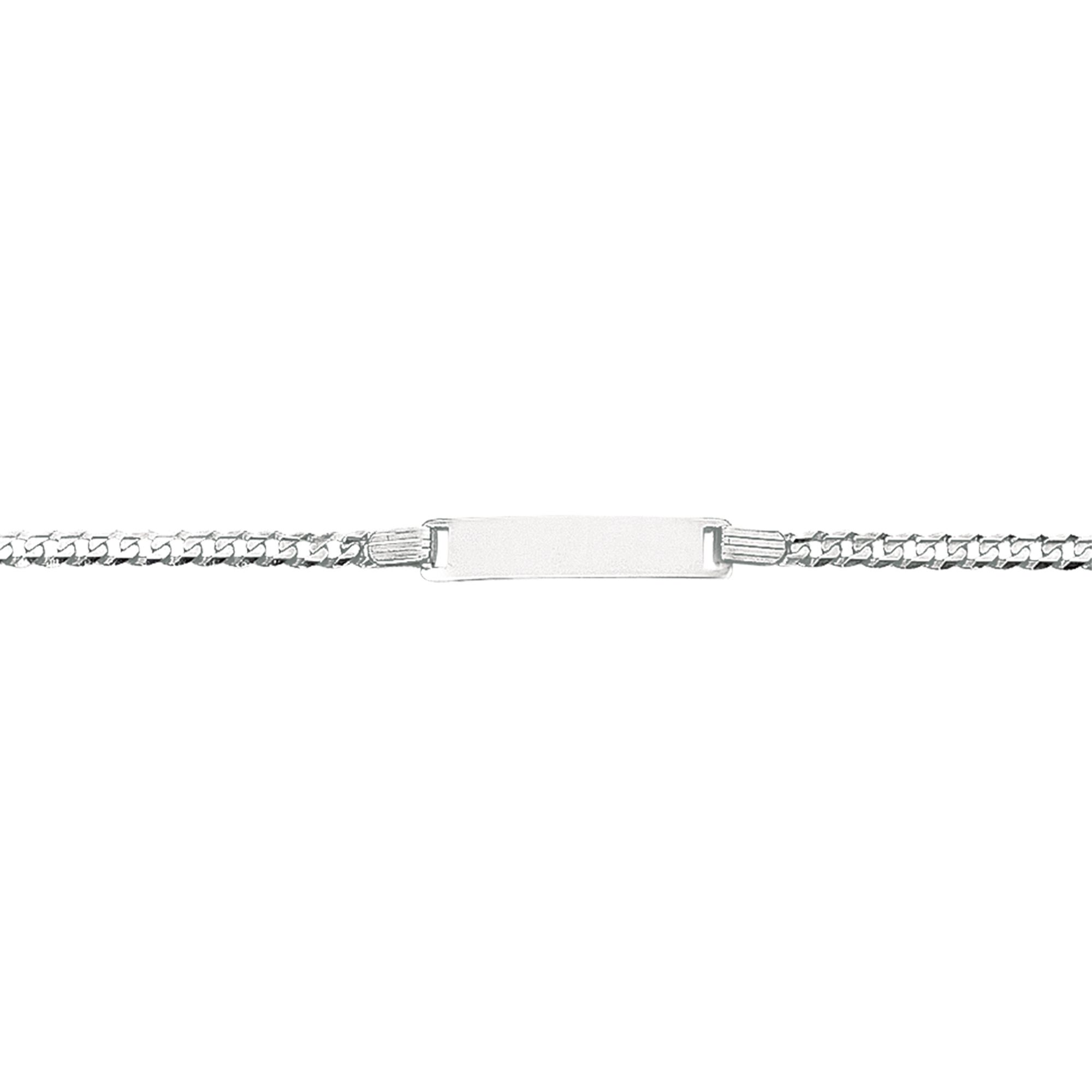 14K Gold Children's Curb ID Bracelet