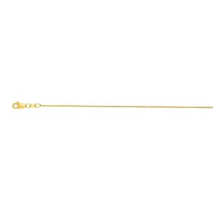 10K Gold .6mm Wheat Chain