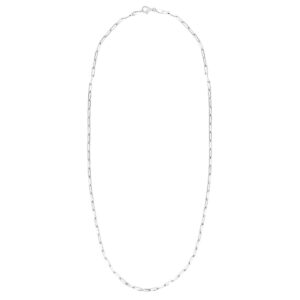 Silver 2.5mm Paperclip Chain