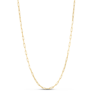 Silver Plated 2.5mm Paperclip Chain