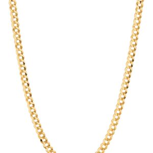 14K Gold 4.7mm Comfort Curb Chain