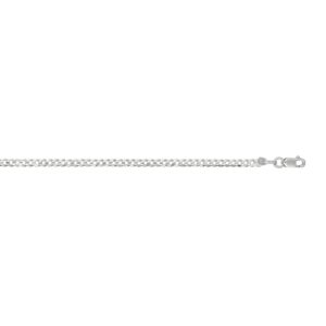 14K Gold 2.6mm Comfort Curb Chain